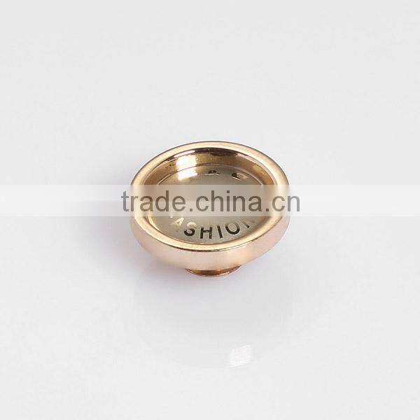 Fashion designer clothing buttons western metal buttons button clip