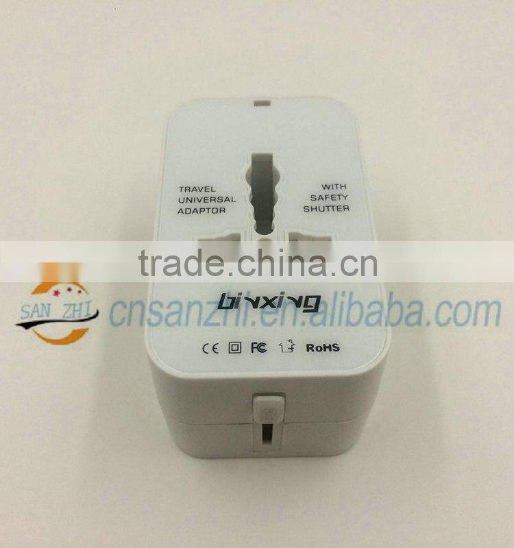 CE Approved All in One Universal International Plug Adapter