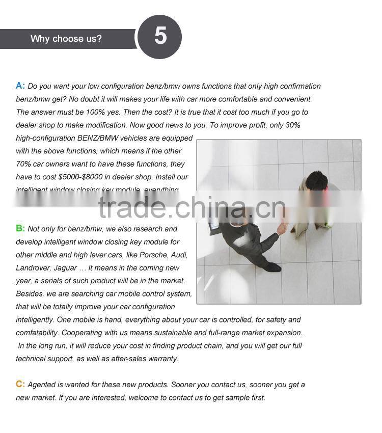 OBD Plug&play Mirror Module Auto Folding Function Window Closer Glass Openning/Closing Automatically For Landrover