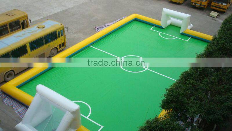 Quality Warranty inflatable soccer field for rent