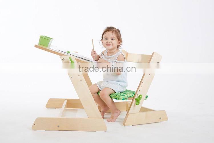TCT workstation TC3008 Mini-Mo height adjustable kids childs wood chairs