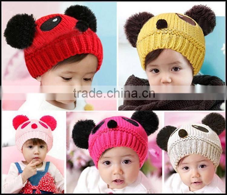 top quality free design baby beanie hat knitting pattern