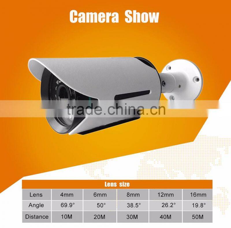 1.0mp ir bullet camera cheap price 24 months warranty TVI camera
