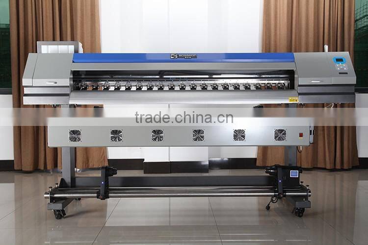 Large Format 1.7m DX5 Single Head Digital Solvent Printer