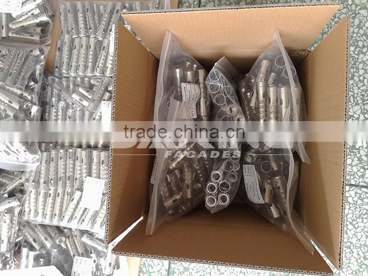 Stainless Steel AISI304/A2 316/A4 Tam Anchor,4Pcs Shield Anchor(STM) for Curtain Wall Fixings M6 M8 M10
