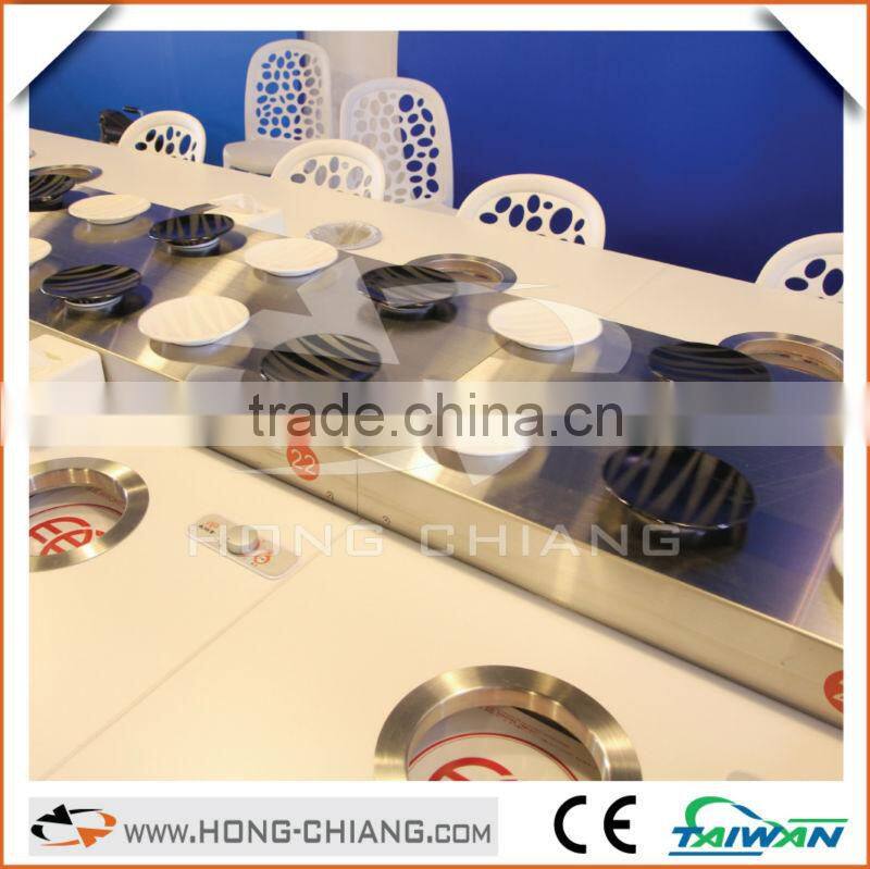 conveyor belt manufacturer for Chinese steam bowl restaurant
