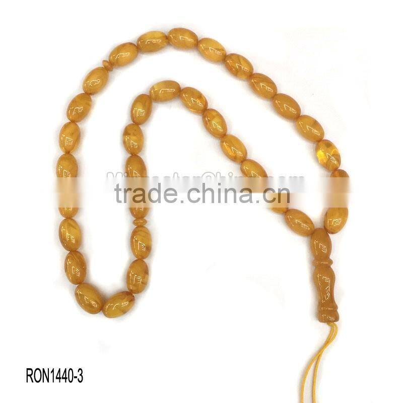 Latest design beads wedding dresses loose 33 turkish amber beads