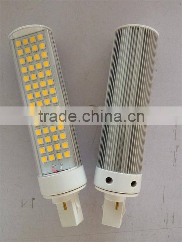 10W G24 Base2835 56pcs 85-265V AC 120degree Led Lamp