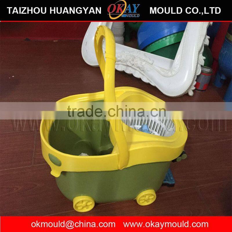Hot sale plastic mold Mop moulds,spin mop molds