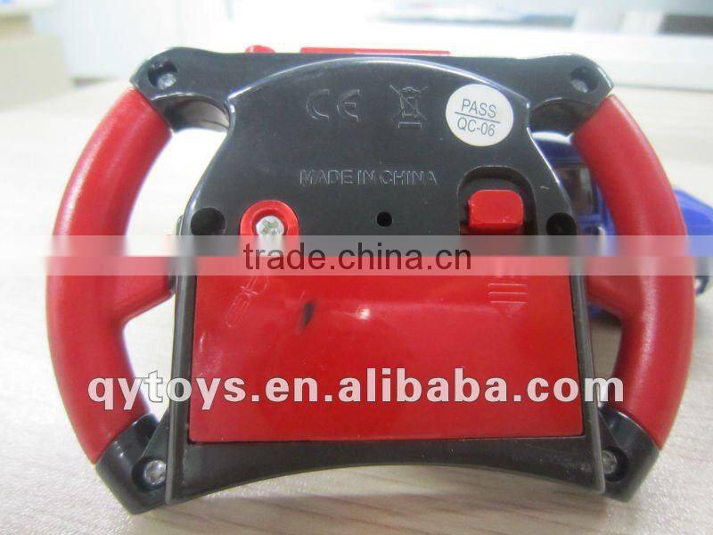 1:36 4 channels MOTORSENSOR IR car RC car battery PVC plastic toys/truck for children RC drive rally car toys remote control car