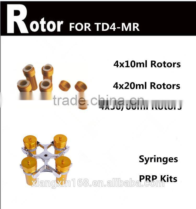 advance sealed caps syinges fat and blood plasma extract centrifuge TD4-MR