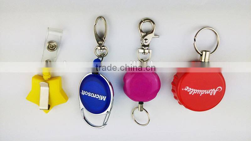 2015 Colorful Plastic Badge Reel