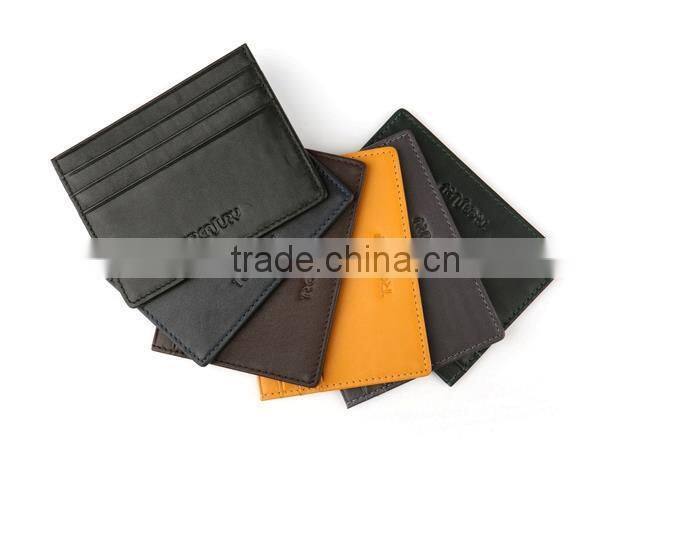 High Quality Leather ATM Card Pouch