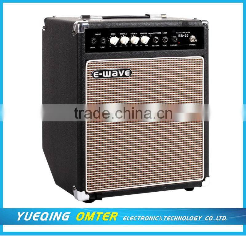 EB-20 active portable guitar speaker with guitar input