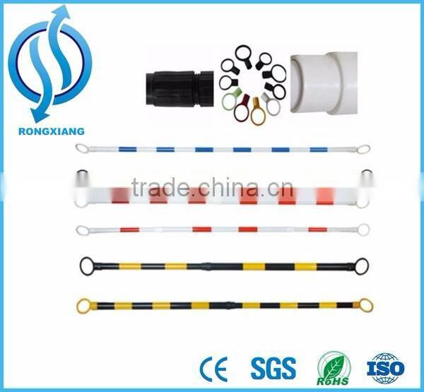 New Products PVC Reflective Cone Bar / Traffic Cone Bars / Retractable Cone Pole