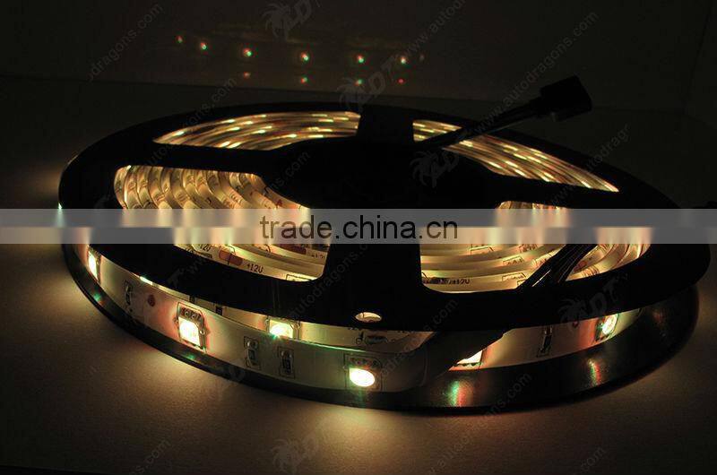 2016 Hot Waterproof 12V 5M flexible 5M 150 RGB 5050 remote control rgb bulb