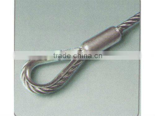 JIS standard wire rope thimbles