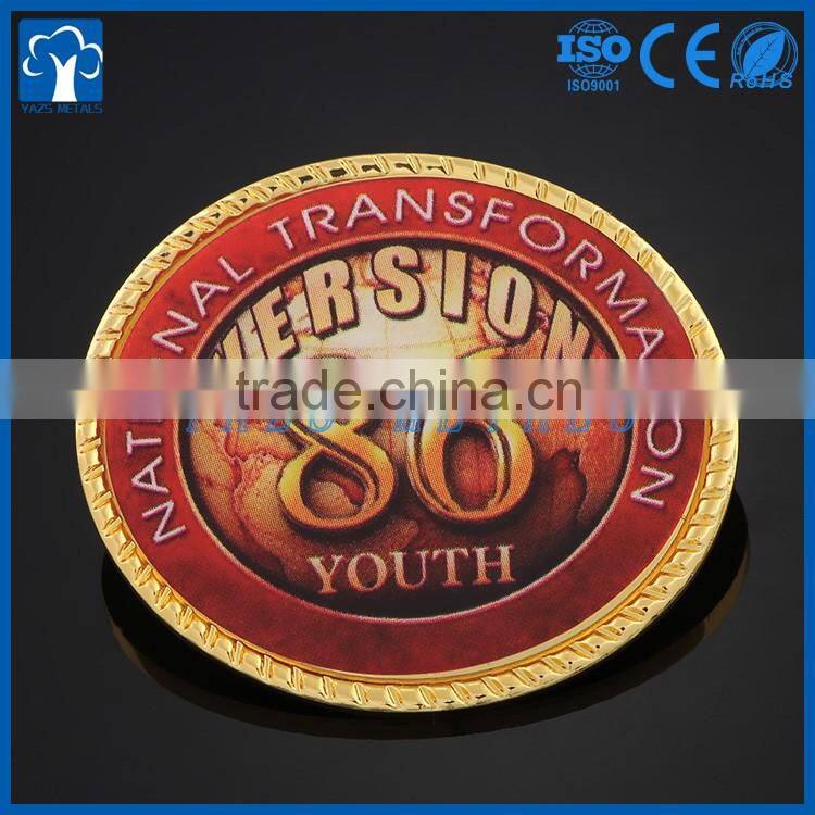 digital printing and dome finish custom metal lapel pins