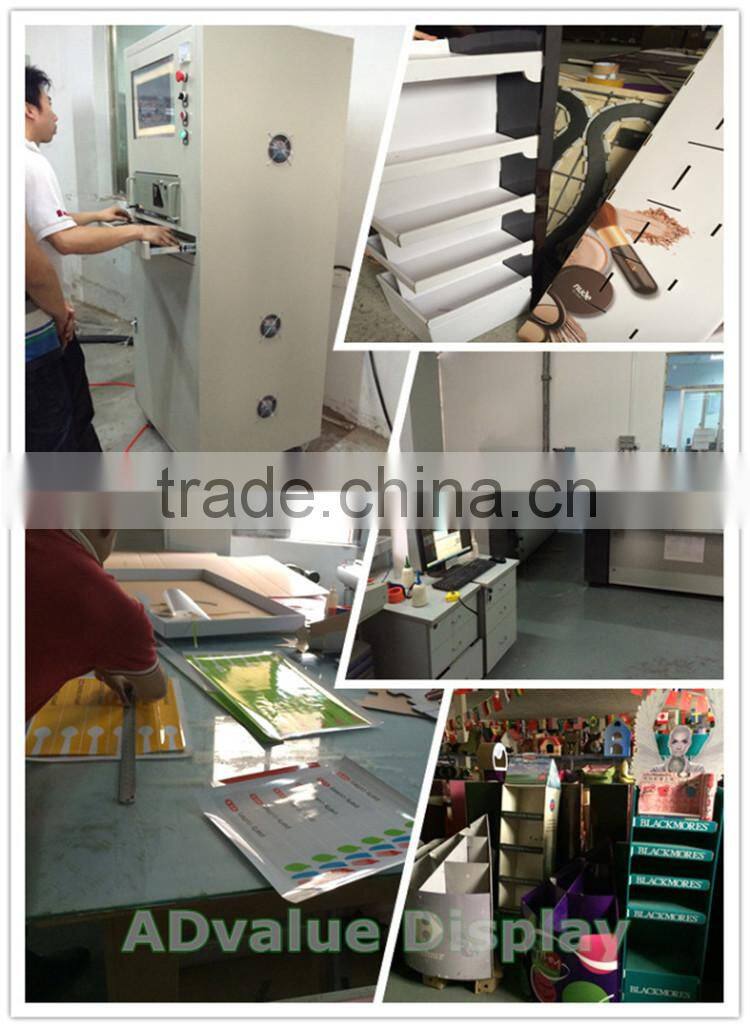 Factory OEM CUSTOM Cardboard Pallet Display free standing rack for Toothbrush toothpaste POP Sales