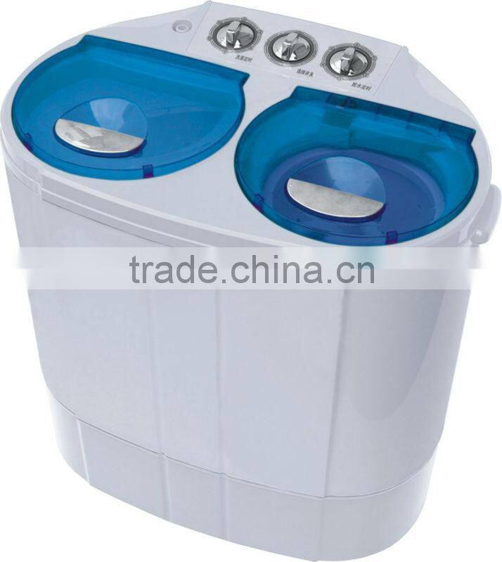 3.0kg single tub semi automatic mini baby washing machine with dryer