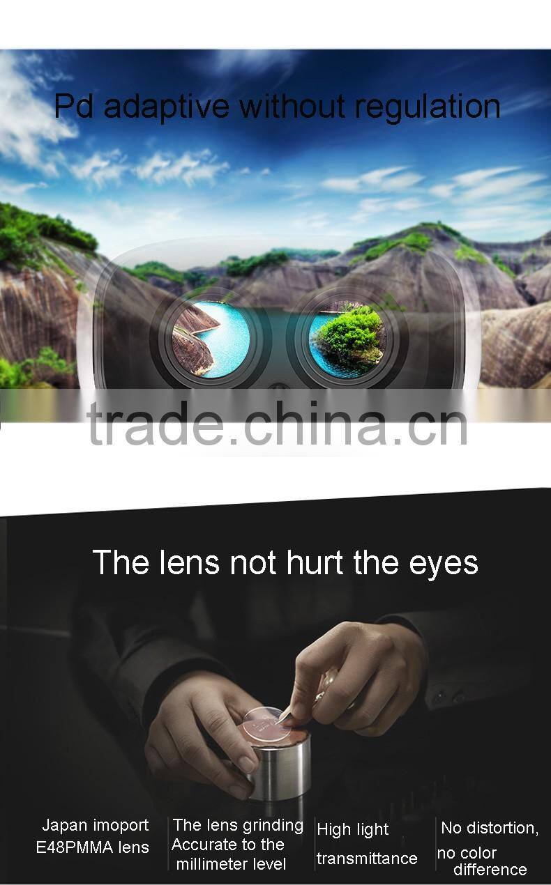2016 New Inventions News Virtual Reality Glasses Vr Headset Deepoon V2Y Best Price Vr Shinecon 3D Glasses