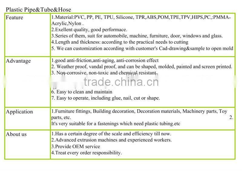 TPR medical pipe supplier