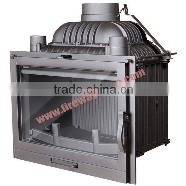 Fireway cast iron material different style insert wood fireplace