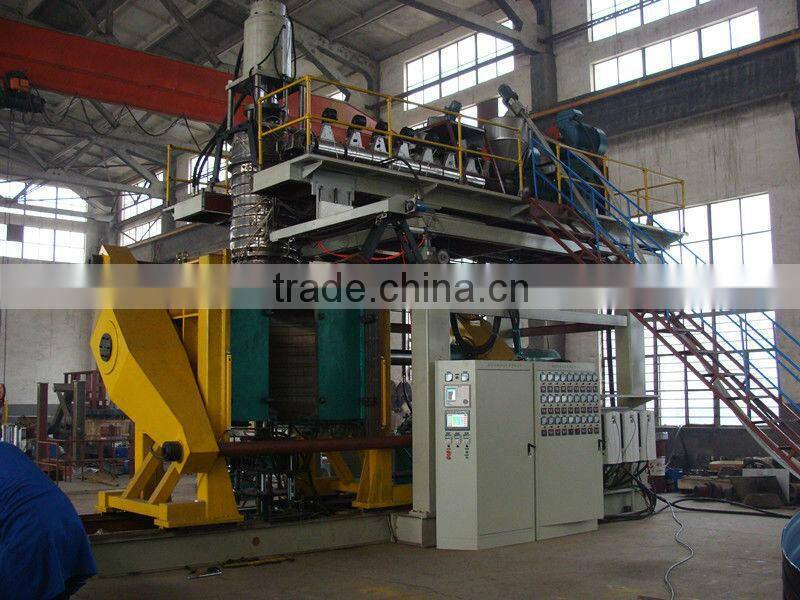 2015 new design beautiful shape cnc producing water container blow molding machine