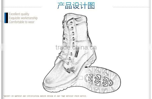 Tactical Boots Featuring Fanscinate design using waterproof nylon and cowhide leather.