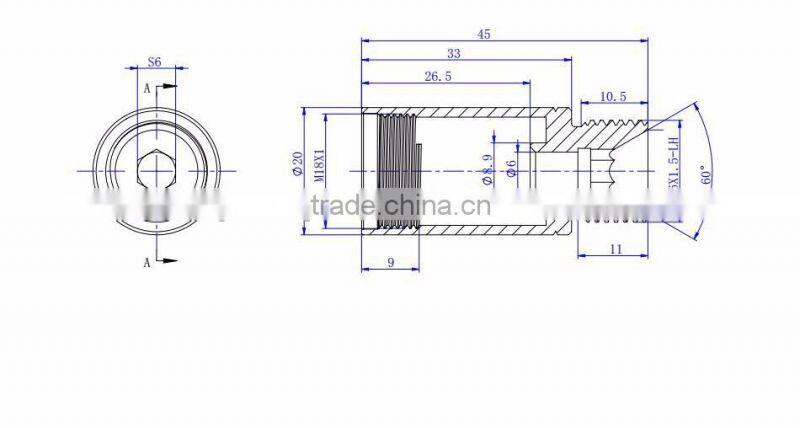Decompressor fitting parent body
