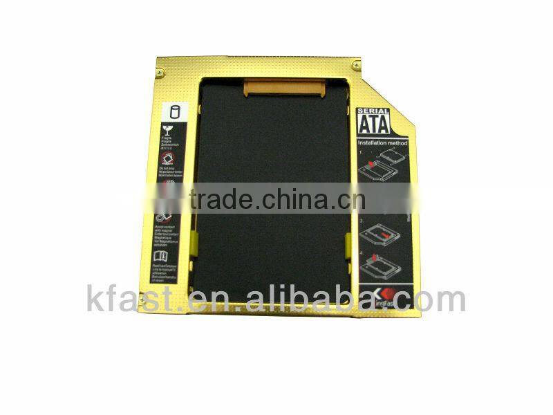 Kingfast Notebook Computer SATA CD driver (7+6) to 7Pin SATA KF002 candy tray