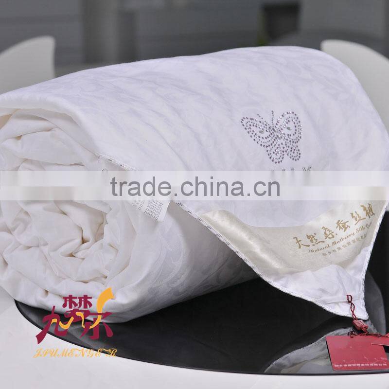 Chinese well-known natural superior silk quilt bedding wholesale brand 100% authentic cottony wadding