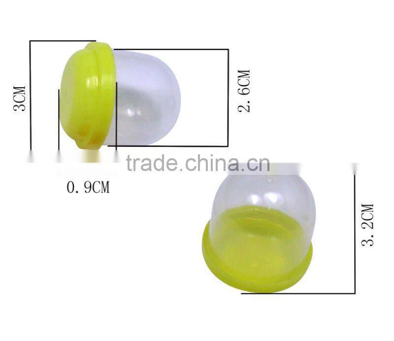 Plastic Empty 1.1'' capsule toy,bulk vending toy capsule