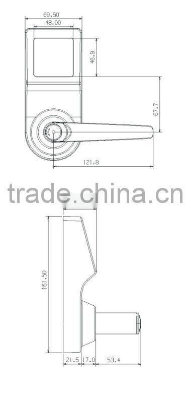 RFID System Door Lock -- Goodum D6100 Electronic Lock