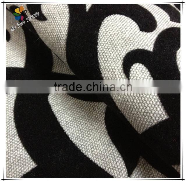 Flocking Upholstery Fabric/Flocking Fabric of Sofa