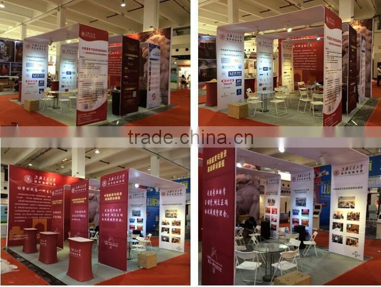 Custom Printing Fashion Display Stands for Exhibition, High Quality Stands for Trade Show, Portable Trade Show Booth