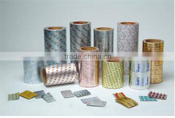 High Quality capsule and tablets blister aluminum foil for medical packaging
