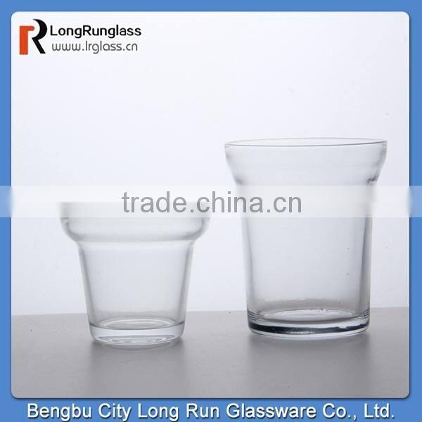 LongRun 24mm home decoration crystal glass candleholder