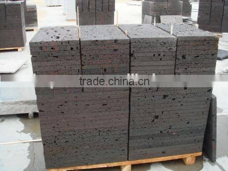 Wholesale paint spraying volcanic rock stone tile