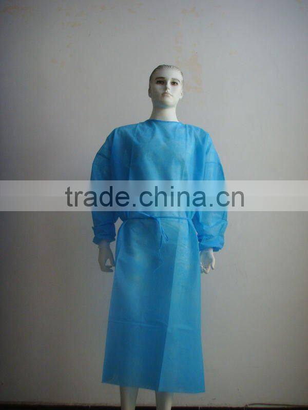 DISPOSABLE LAMINATED SURGICAL GOWN