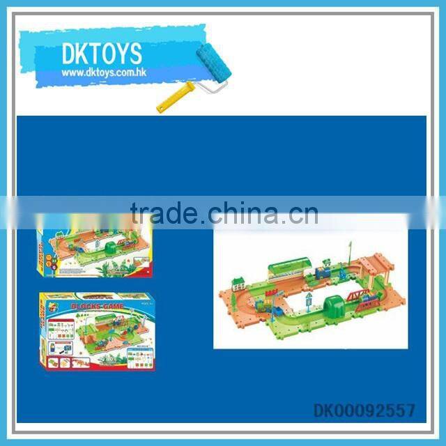 2016 funny design battery operated block train toy,b/o toy train