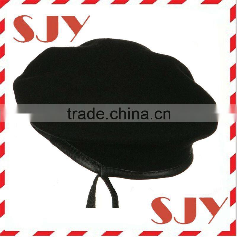 Fashion lady winter wholesale knitting navy beret