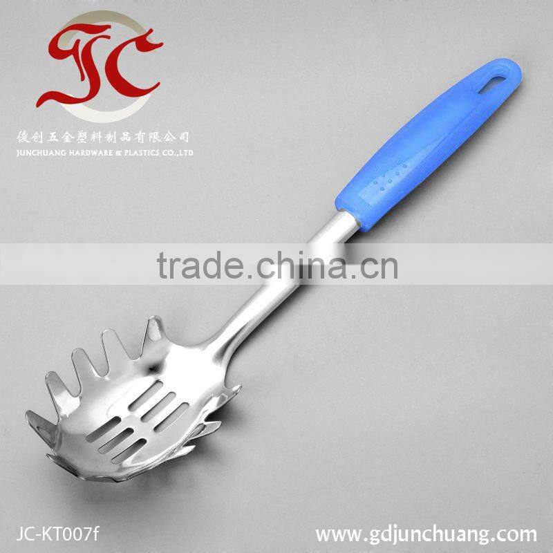 Whole stainless steel heat resistant spaghetti spoon server