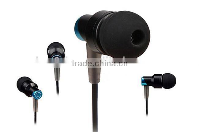 hot sell new design earphone best metal in -ear earphone with mic for mobile phone
