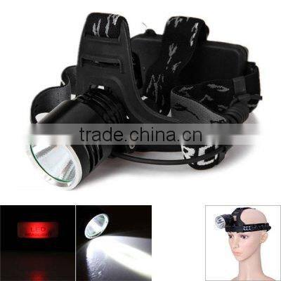 led rechargeable zoom headlamp diving headlamp
