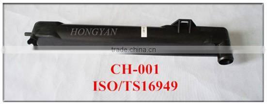plastic car radiator tank for IS for DIESEL tank/auto engine radiator plastic tank for sale