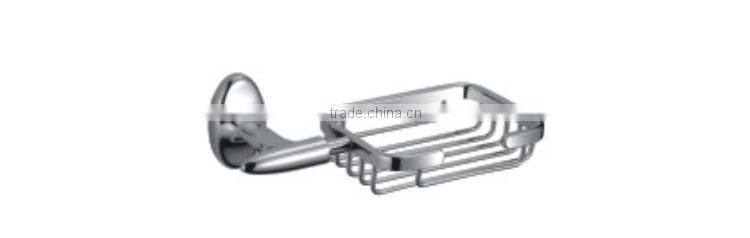 Contemporary stylish Chrome Bathroom Shower Wire Basket Shelf corner Soap Holder