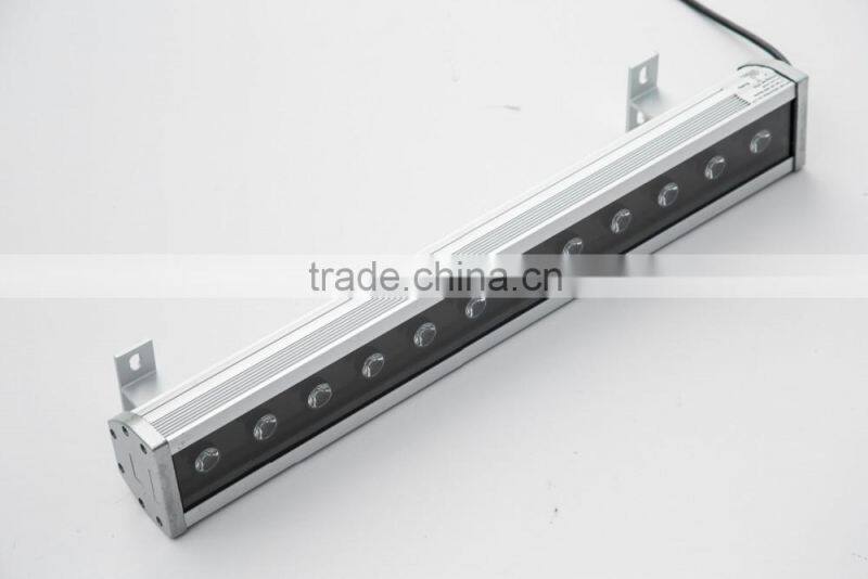 Outdoor ip65 Aluminium housing rgb high power 15W led wall washer light