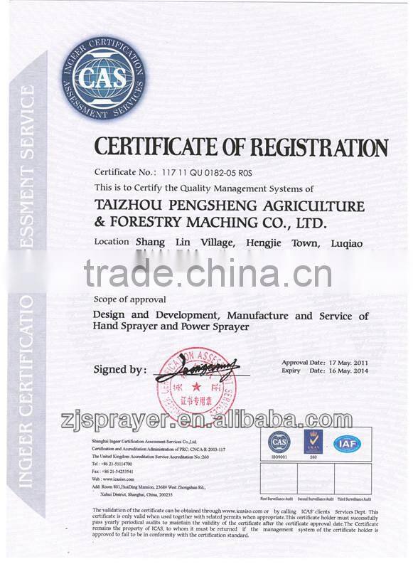 5L garden hand pressure sprayer