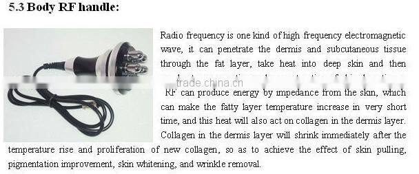 Portable cryo cavitation rf lipo laser cryolipolysis/cryolipolysis machine